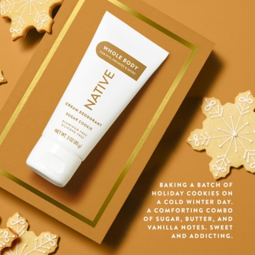 Sugar Cookie Whole Body Deodorant Cream 3 oz Perspective: left