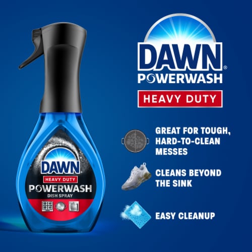 Dawn Powerwash Heavy Duty Dish Spray All-Purpose Cleaner and Degreaser Perspective: left