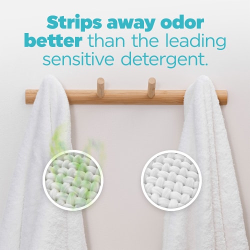 Tide Free and Gentle Odor Refresh Laundry Detergent Liquid Perspective: left