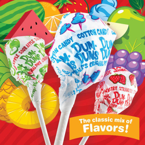 Dum Dums® Original Mix Assorted Lollipops Perspective: left