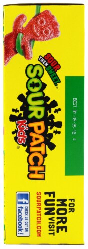 Spangler Holiday Sour Patch Kids Candy Canes Perspective: left