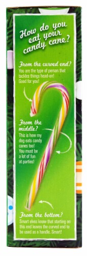 Smarties Holiday Candy Canes Perspective: left