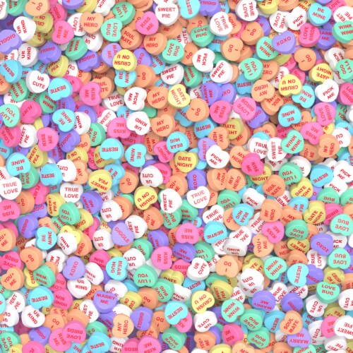 Sweethearts® Assorted Flavors Hard Candy Valentine's Bag Perspective: left