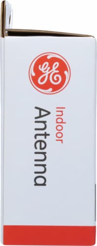 GE Indoor TV Antenna - Black Perspective: left