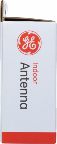 GE Indoor TV Antenna - Black Perspective: left