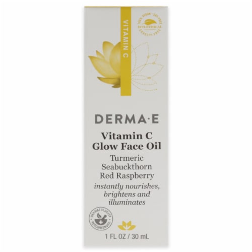 Derma E Vitamin C Glow Face Oil Perspective: left