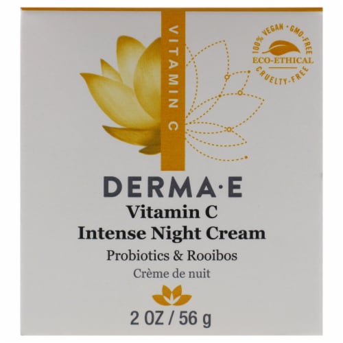 Derma-E Vitamin C Intense Night Cream Perspective: left