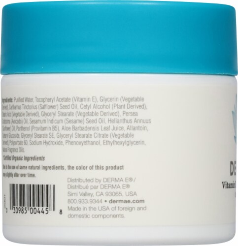 Derma-E Vitamin E 12000 IU Creme Perspective: left