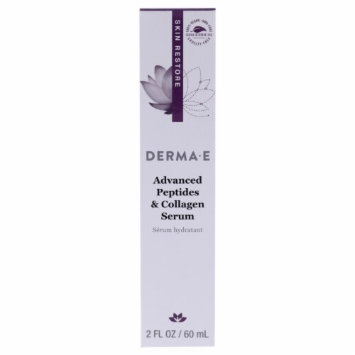 Derma-E Advanced Peptides & Collagen Serum Perspective: left