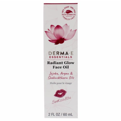 Derma-E Essentials Radiant Glow Face Oil Perspective: left