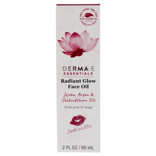 Derma-E Essentials Radiant Glow Face Oil Perspective: left