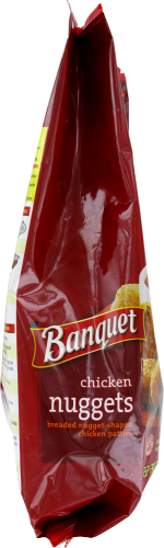 Banquet Chicken Nuggets Perspective: left