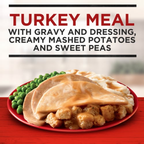Banquet Turkey Frozen Meal Perspective: left