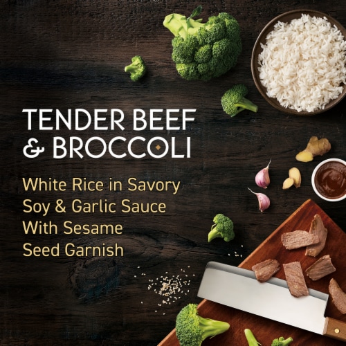 P.F. Chang's Home Menu Beef And Broccoli Bowl Frozen Meal Perspective: left