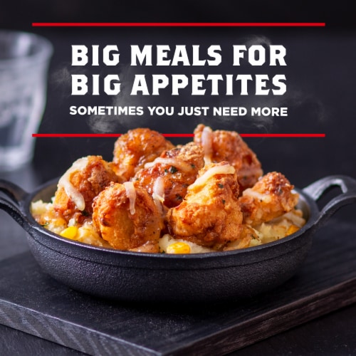 Banquet Mega Bowls Country Fried Chicken Frozen Meal Perspective: left