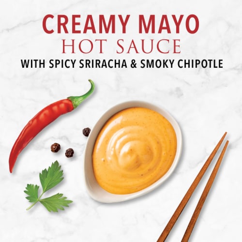 P.F. Chang's Sriracha Mayo Dynamite Hot Sauce Perspective: left