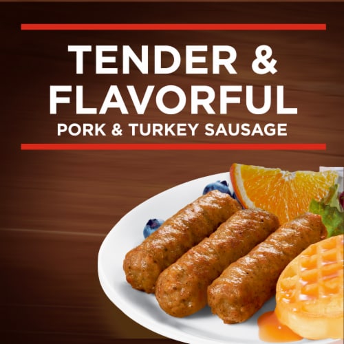 Banquet® Brown ‘N Serve Vermont Maple Fully Cooked Frozen Sausage Links Perspective: left