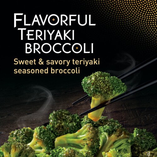 P.F. Chang's Home Menu Teriyaki Broccoli Frozen Sides Perspective: left