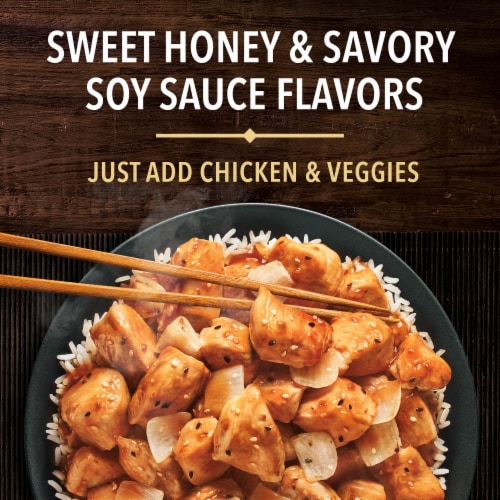 P.F. Chang's Home Menu Honey Chicken Cooking Sauce And Marinade Perspective: left