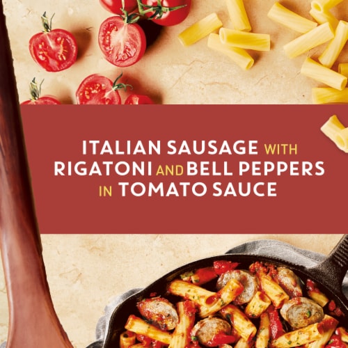 Bertolli Italian Sausage And Rigatoni Frozen Meal Perspective: left