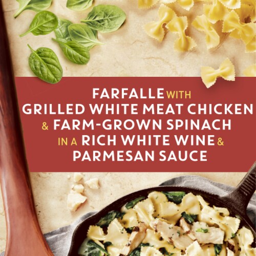 Bertolli Chicken Florentine & Farfalle Frozen Skillet Meal Perspective: left
