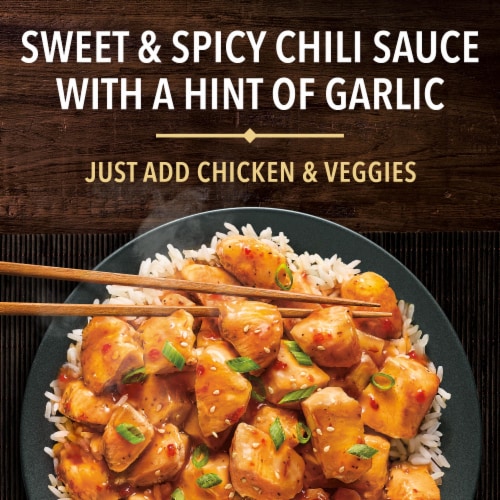 P.F. Chang's Home Menu Spicy Chicken Cooking Sauce And Marinade Perspective: left