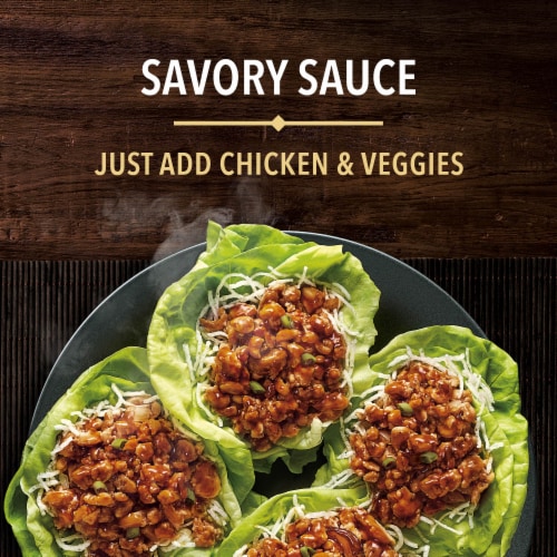 P.F. Chang's Home Menu Chicken Lettuce Wrap Cooking Sauce And Marinade Perspective: left
