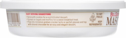 BelGioioso Espresso Mascarpone Cheese Perspective: left