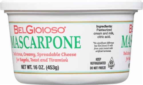 BelGioioso® Mascarpone Cheese Perspective: left