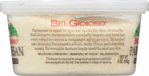 BelGioioso® Freshly Grated Parmesan Perspective: left