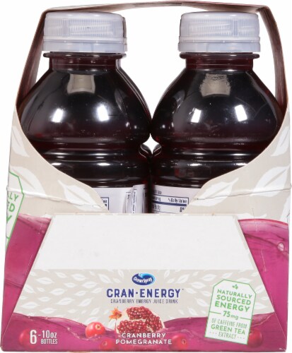 Ocean Spray® Cran-Energy Pomegranate Cranberry Energy™ Juice Drink Perspective: left