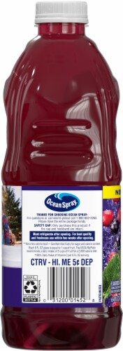 Ocean Spray® Cranberry Elderberry Juice Blend Perspective: left