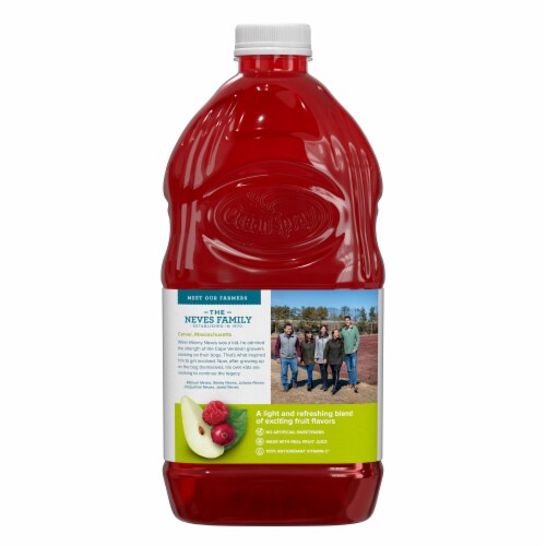 Ocean Spray® Fruta Frescas Cranberry Raspberry Pear Flavored Juice Drink Perspective: left