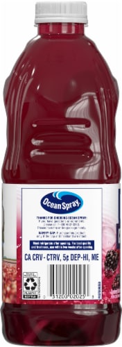 Ocean Spray Diet Cran-Blackberry Juice Drink Perspective: left