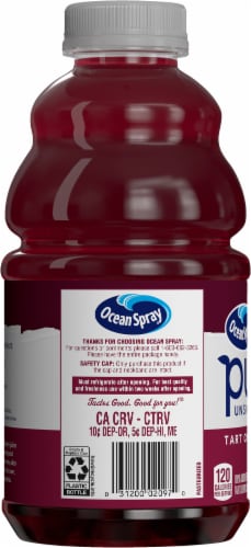 Ocean Spray® 100% Pure Tart Cherry Juice Perspective: left