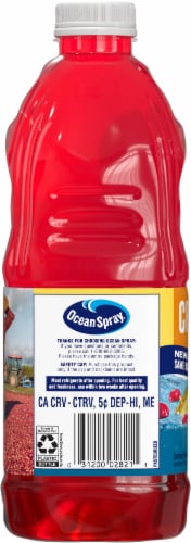 Ocean Spray Cran-Pineapple Juice Perspective: left