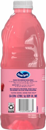 Ocean Spray Pink Cranberry Juice Perspective: left