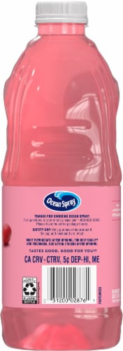Ocean Spray Pink Cranberry Juice Perspective: left