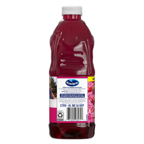 Ocean Spray® Cranberry Raspberry Juice Blend Perspective: left