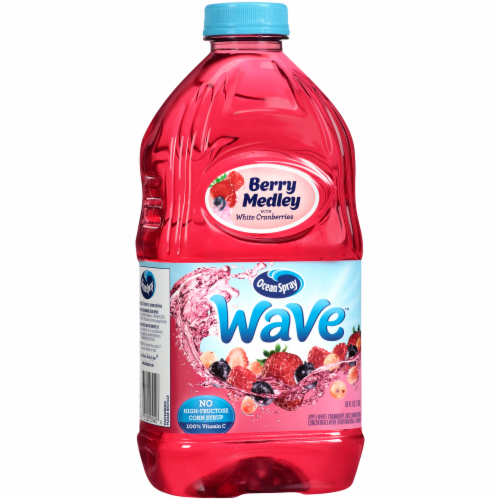 Ocean Spray Wave Berry Medley Juice Perspective: left