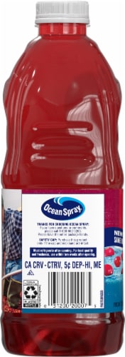 Ocean Spray® Original Cranberry Juice Cocktail Perspective: left