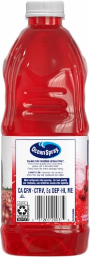 Ocean Spray Diet Cranberry Juice Perspective: left