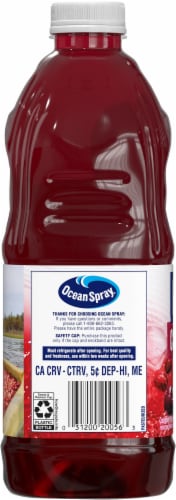 Ocean Spray Diet Cran-Cherry Juice Drink Perspective: left