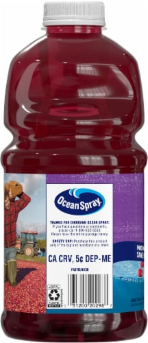 Ocean Spray Cran-Grape Juice Drink Perspective: left