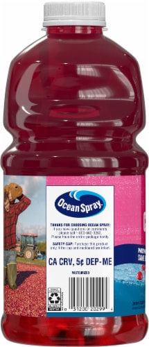Ocean Spray Cran-Raspberry Juice Drink Perspective: left