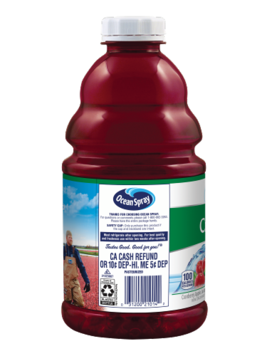 Ocean Spray® 100% Vitamin C Cran-Apple™ Juice Perspective: left