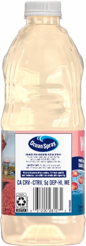 Ocean Spray® White Cranberry Juice Perspective: left