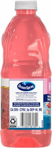 Ocean Spray® White Cran-Strawberry™ Juice Drink Perspective: left
