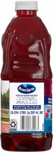 Ocean Spray Cran-Cherry Juice Drink Perspective: left