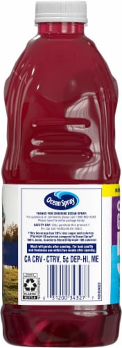 Ocean Spray® Cran-Grape50™ Cranberry and Grape Juice Drink Perspective: left